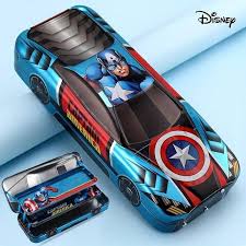 Marvel steel car pencil box